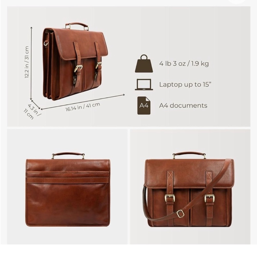 Time Resistance Briefcase - Picture 5 of 6